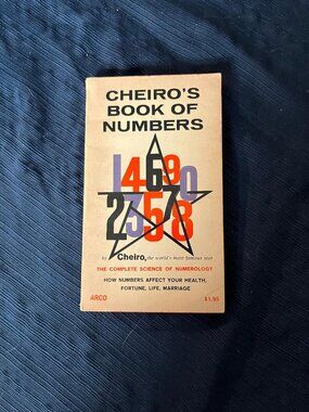 Cheiro's Book of Numbers by Cheiro - 1980 Edition